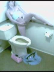 Security cam in the bar toilet has seen a lot!